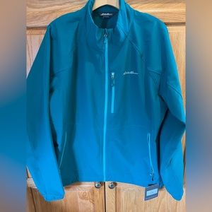 Eddie Bauer Sandstone active jacket. Green 2xl Tall
